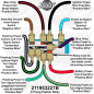 Preview: Turn signal relay 12 Volt (9 pin) VW Emergency Flasher Relay - 12 Volt - 1967-68 Beetle - Karmann Ghia - Bus 211953227B